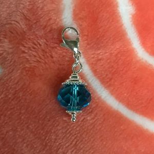 3 FOR $18! Aqua Crystal Origami Owl Dangle